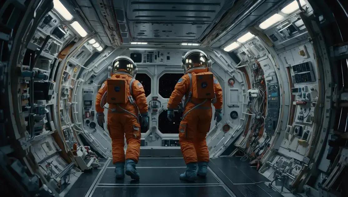 Astronautas falam sobre desafios e aprendizados após missão de 286 dias no espaço