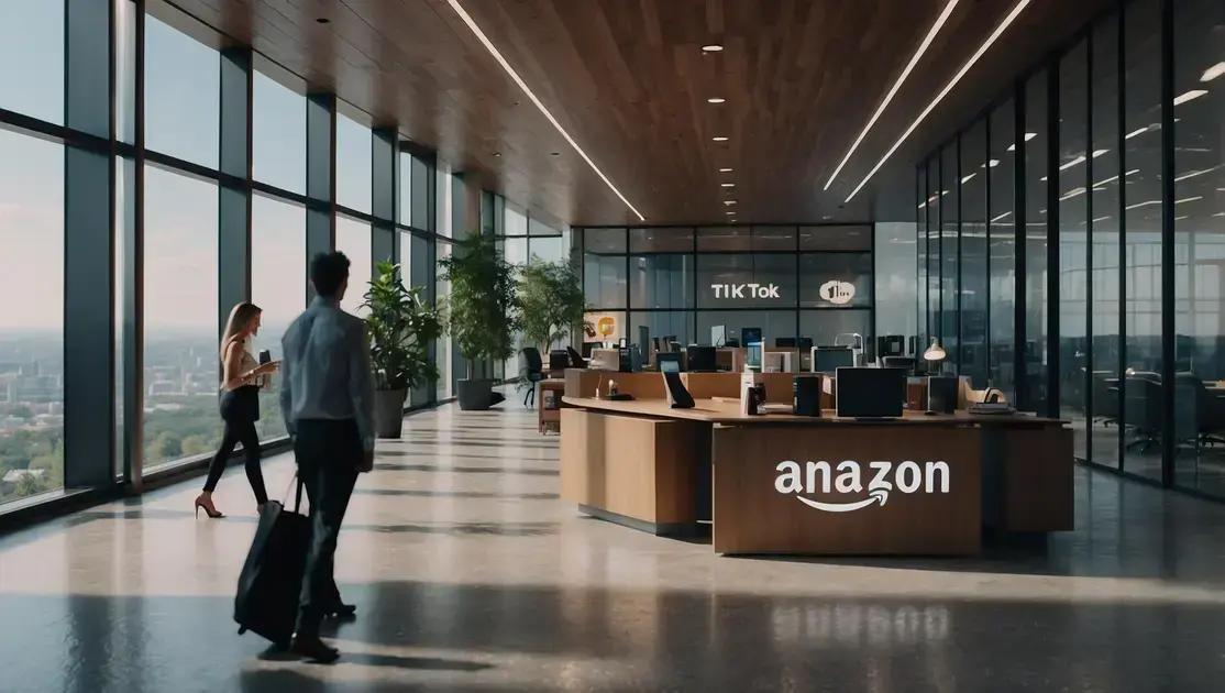 Amazon faz proposta surpreendente para adquirir TikTok nos EUA