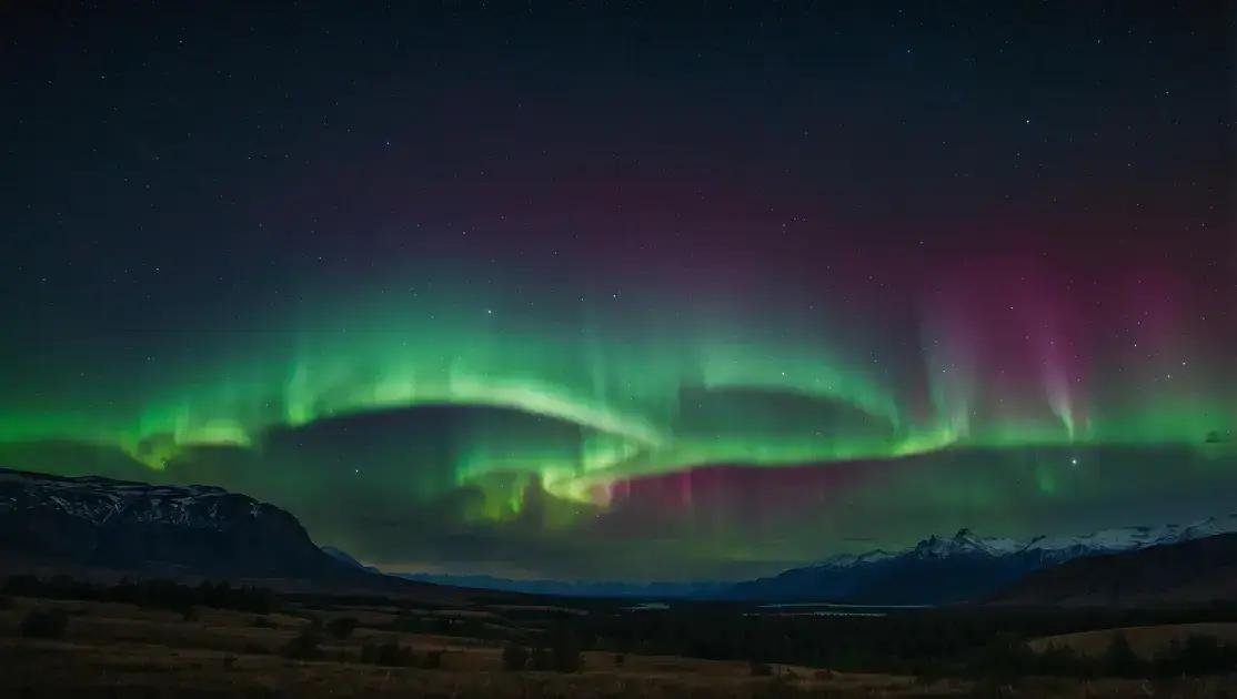 Auroras impressionam em várias partes do mundo após tempestade solar