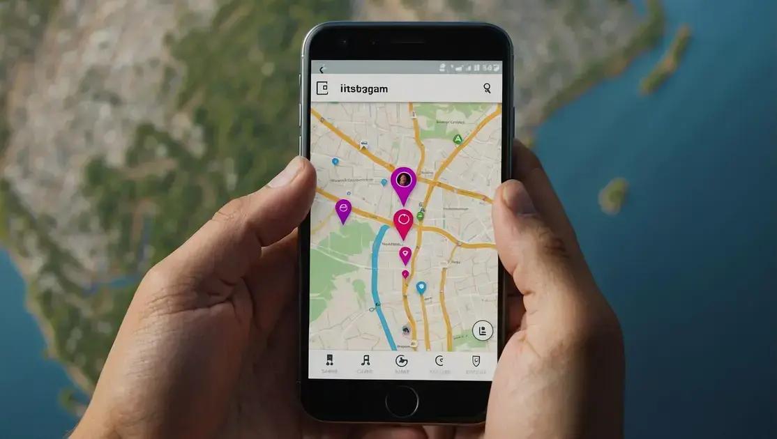 Instagram testa nova ferramenta de compartilhamento de localização em tempo real