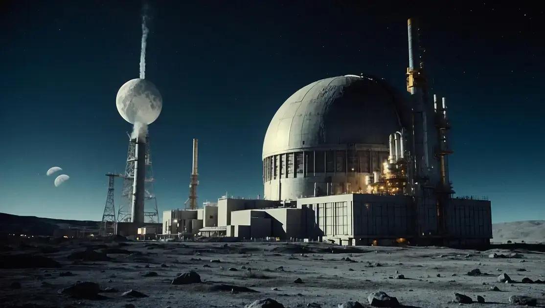 Rússia e China firmam acordo para central nuclear na Lua