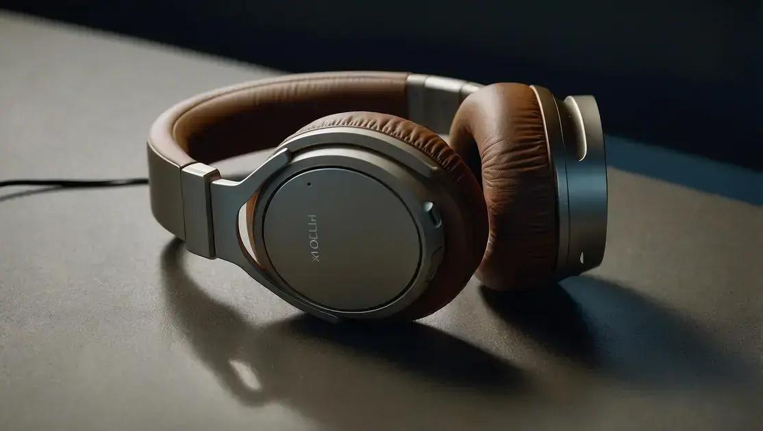 Sony apresenta os novos fones WH-1000XM6 com 40 horas de bateria