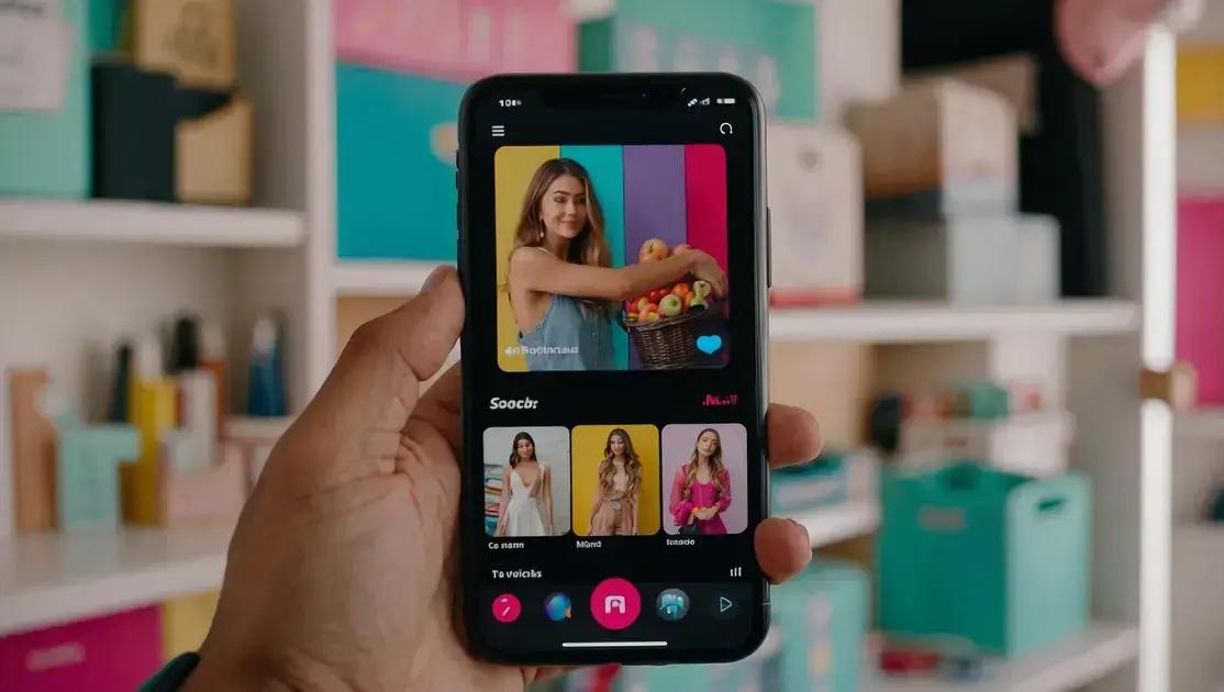 TikTok lança função de loja no Brasil, impulsionando e-commerce