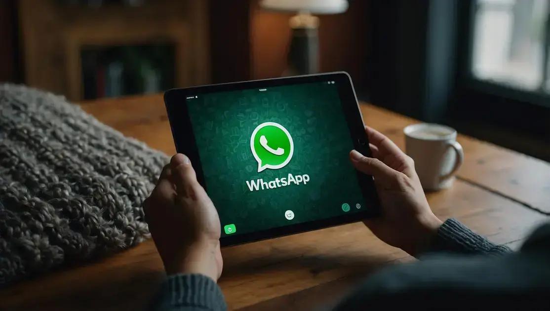 WhatsApp agora disponível no iPad: facilidade sem chip