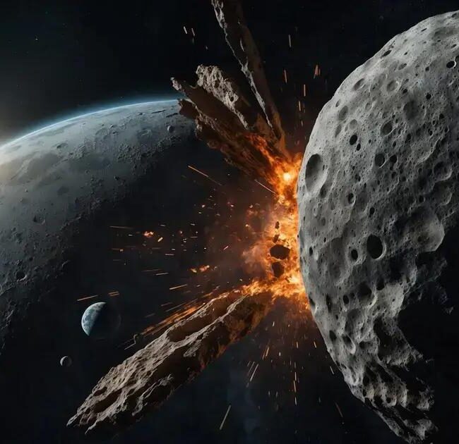 Asteroide 'assassino de cidades' pode colidir com a Lua em 2032