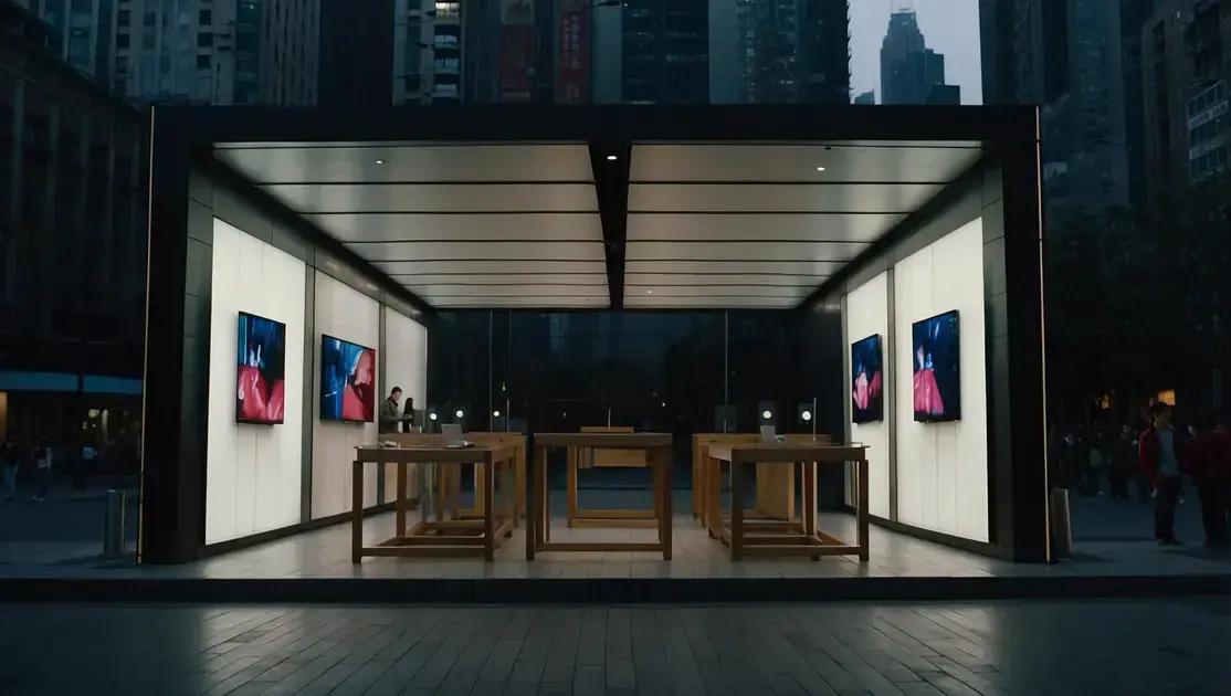Apple fecha loja pela primeira vez na China e planeja novidades