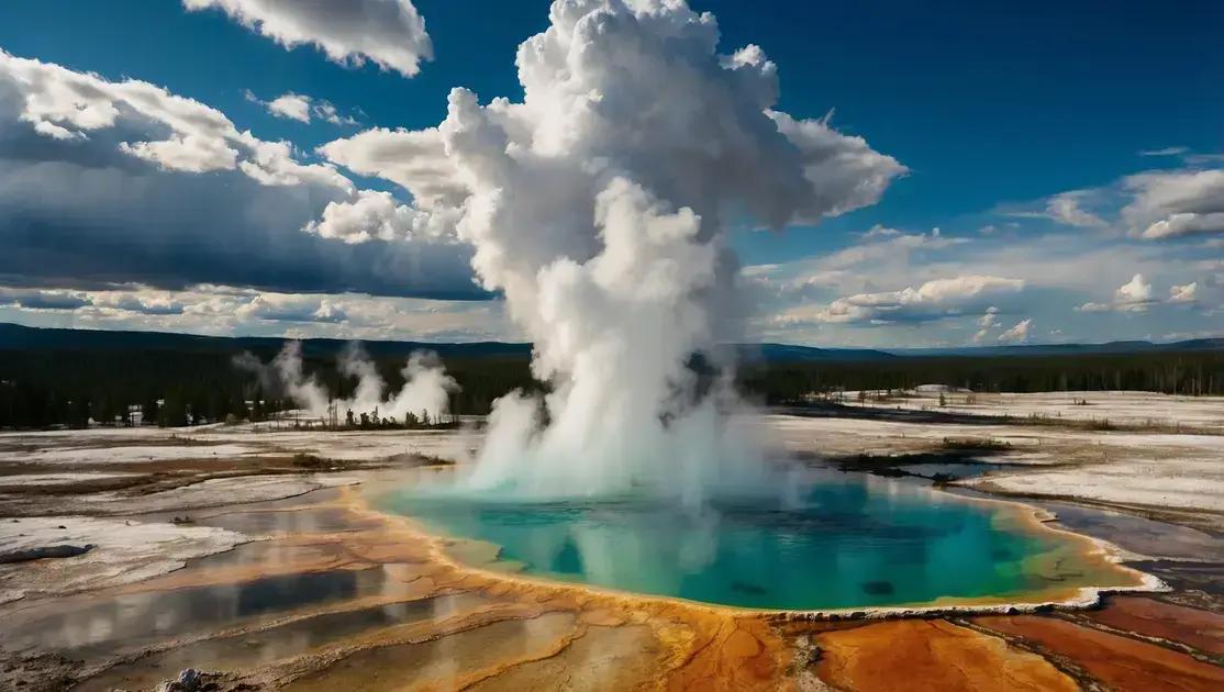 Aumento dos terremotos em Yellowstone acende alertas sobre supervulcão