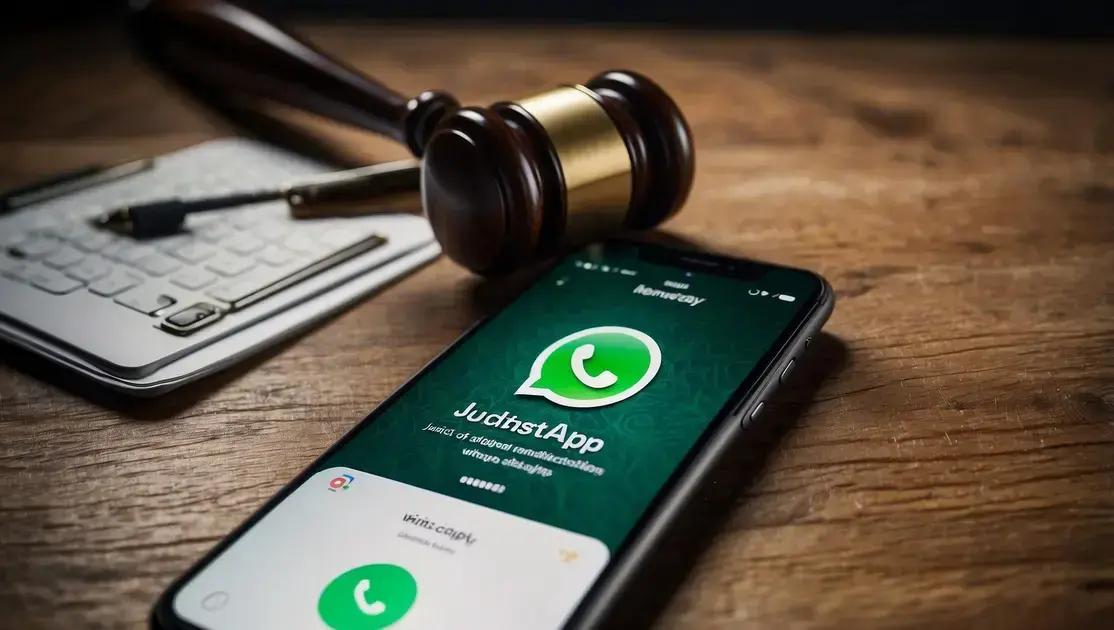 Justiça de SP Implementa Intimações por WhatsApp em Projeto Piloto