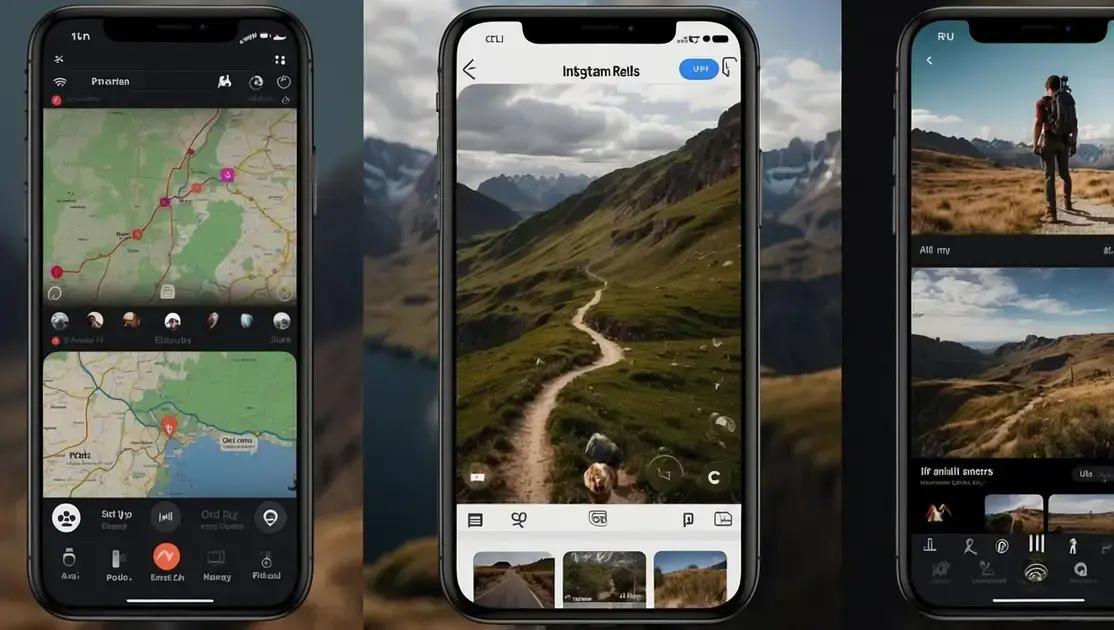 Novidades no Instagram: Reels favoritos, repost e mapas interativos