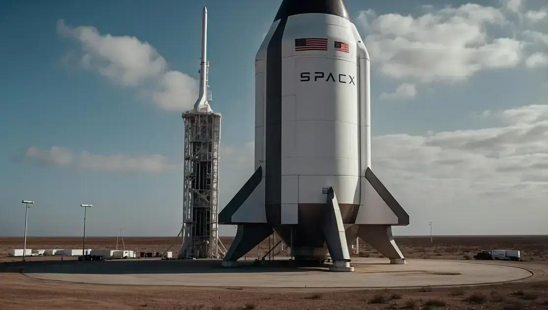 SpaceX em nova tentativa de lançamento do Starship neste domingo