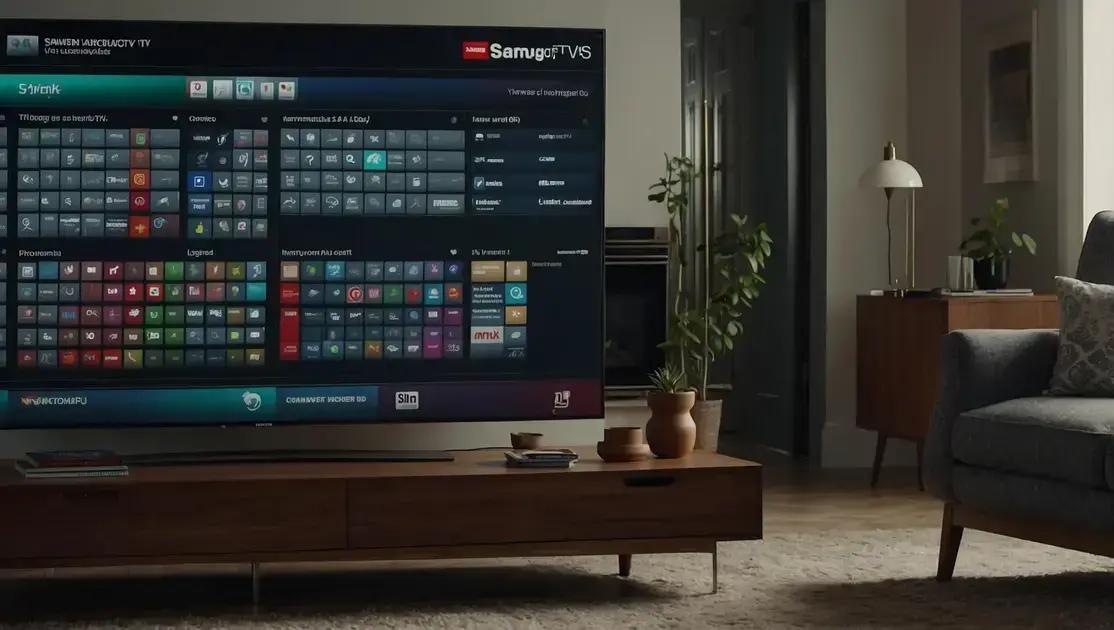 TVs Samsung enfrentam falhas em aplicativos; serviços voltam a funcionar gradualmente