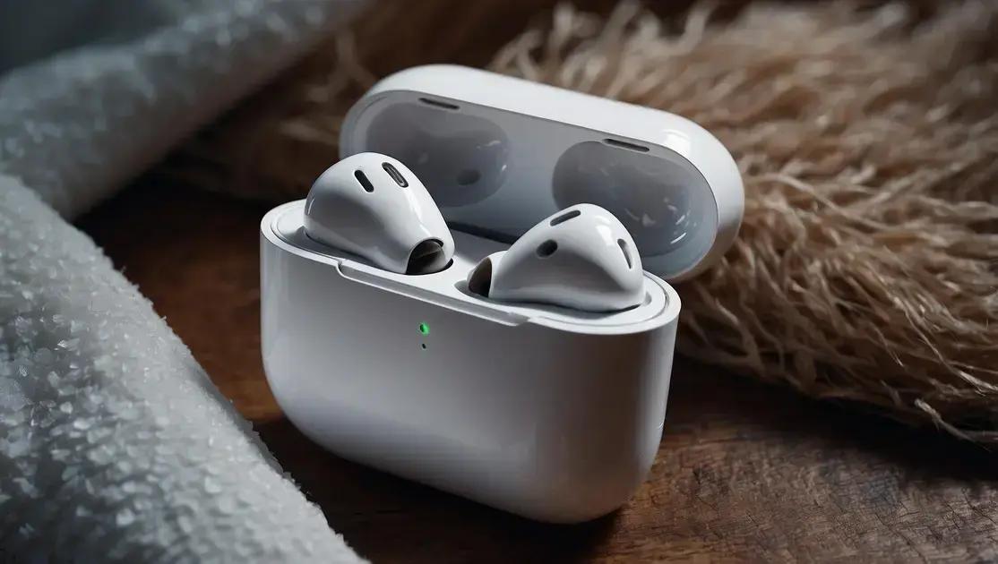 Como limpar seus AirPods de forma eficaz em 4 passos simples