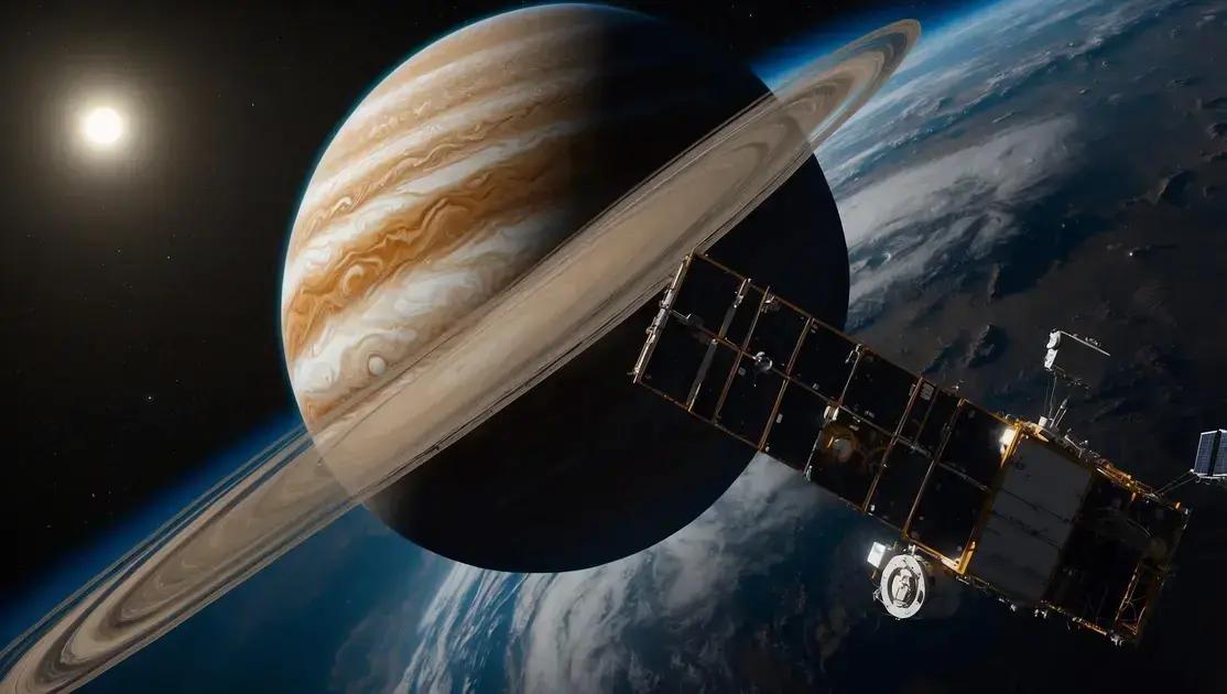 Missão Juno em Júpiter corre risco de término por falta de verba