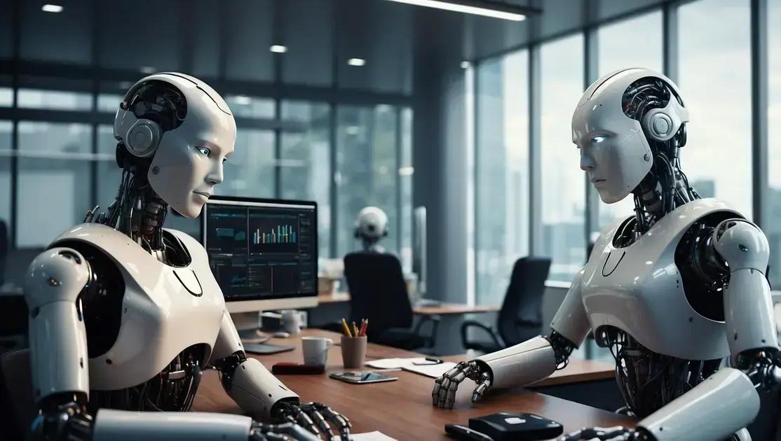 Os novos robôs corporativos: como a automação passa a conversar